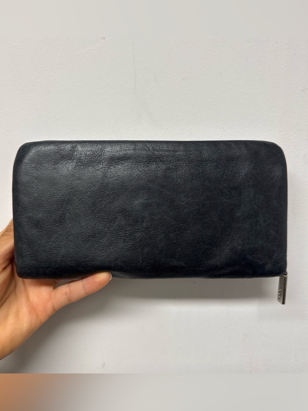 Hobo Black Leather Wallet